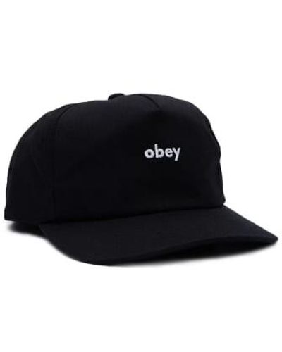 Obey Cap - os - Noir