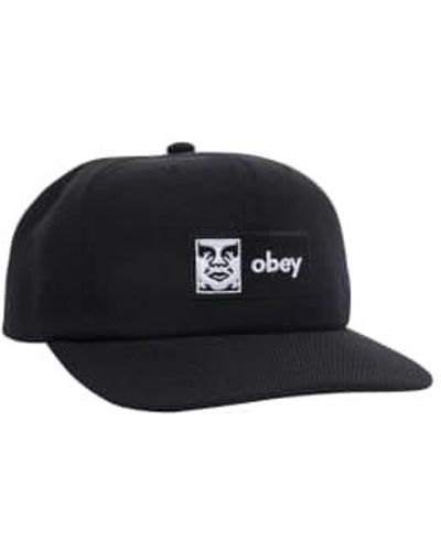 Obey Case 6 Panel One Size - Black