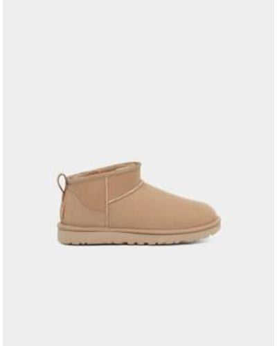 UGG Classic Ultra Mini Boots Size: 7, Col: - Natural
