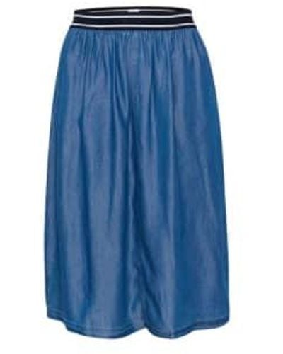 Saint Tropez Chambrasz jupe bleue