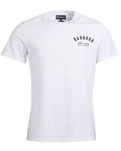 Barbour Preppy t-shirt t-shirt weiß