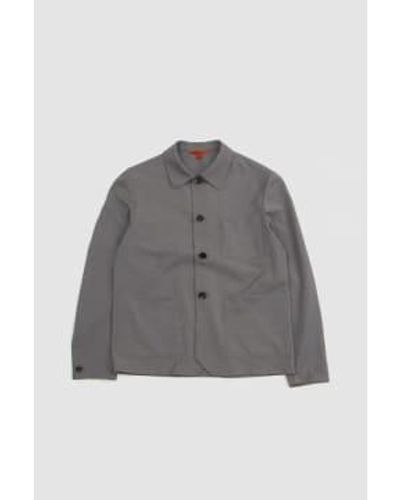 Barena Tortora Tropical Visal Overshirt - Gris