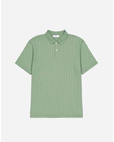 Olow Sage Fez Polo Shirt L - Green