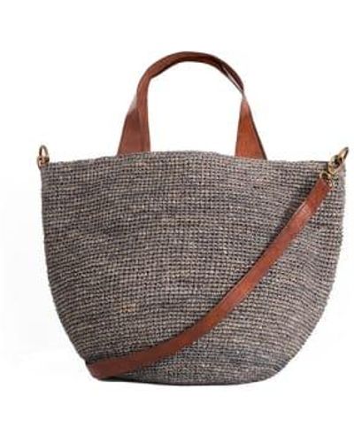 Cashmere Fashion Ibeliv Bag Bast Mirozy One-size / Braunbeige - Brown