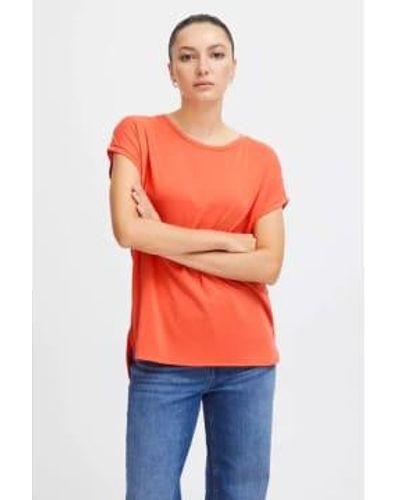 Ichi Like Hot T Shirt - Arancione