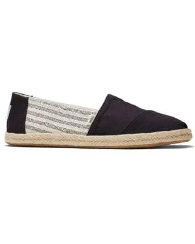TOMS S Recycled Cotton Rope College Us 7 / Eu 37,5 - Blue