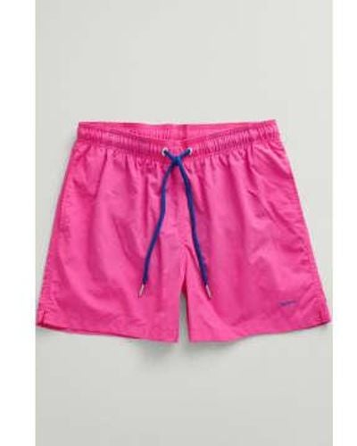 GANT Swim Shorts In Bold 920006000 546 - Rosa