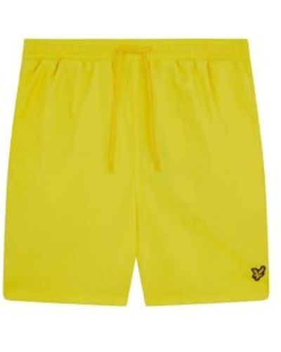 Lyle & Scott & Plain Swim Short Sunshine Xl - Yellow