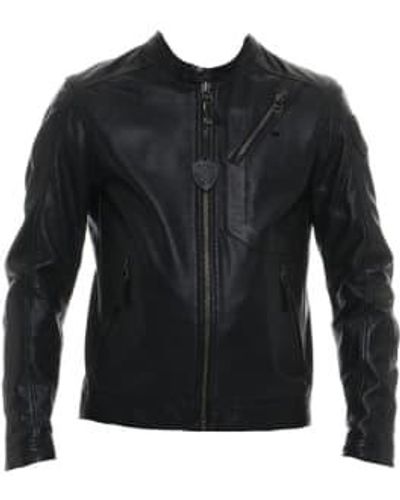 Blauer Chaqueta Para Hombre 24sblul02414 006547 999 - Negro