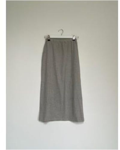 Beaumont Organic Valentina Skirt In Marl Size S - Verde