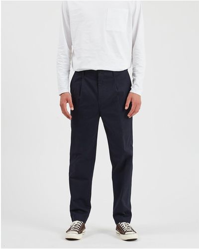Minimum Pleat Pants Navy Blazer - Blu