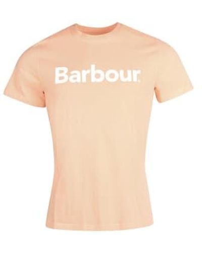 Barbour Logo T-shirt Coral Sands - Multicolore