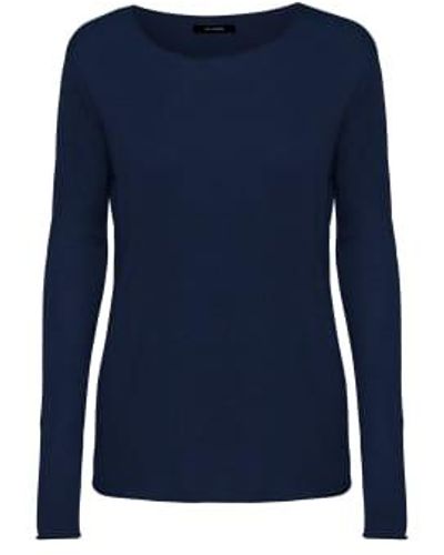 Oh Simple Silk Cashmere Sweater - Blue