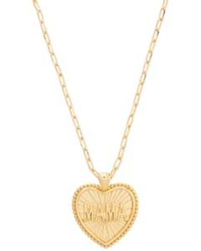 Talis Chains Mama Necklace One Size - Metallic