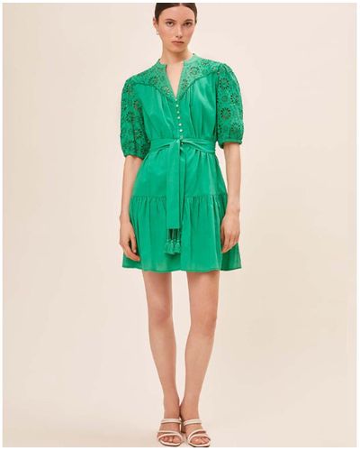 Suncoo Camy Dress - Green