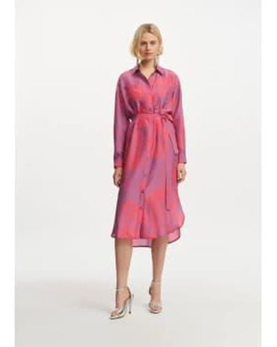 Essentiel Antwerp Foxglove Dress - Pink