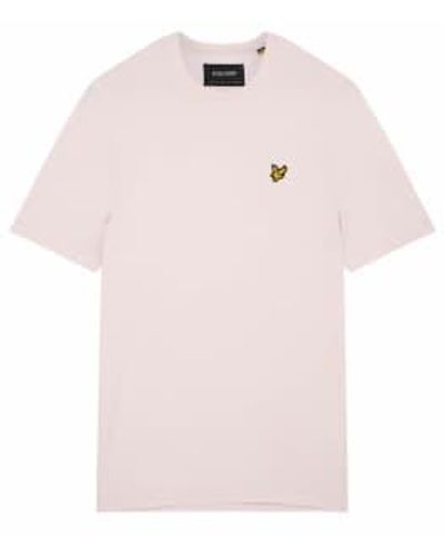 Lyle & Scott Lyle & Scott Schlichtes T-Shirt Herren - Pink