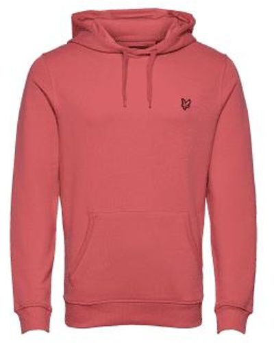 Lyle & Scott Pullover Hoodie Punch 1 - Rosso