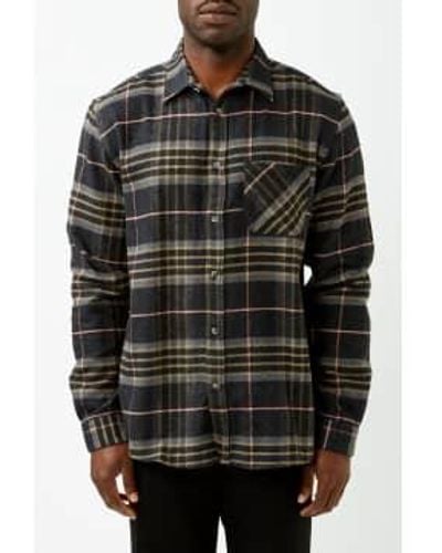Portuguese Flannel Archive 72 Shirt Multi / S - Black