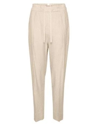 Inwear Ecrui Kei Pull-on Trouser 36 - Natural