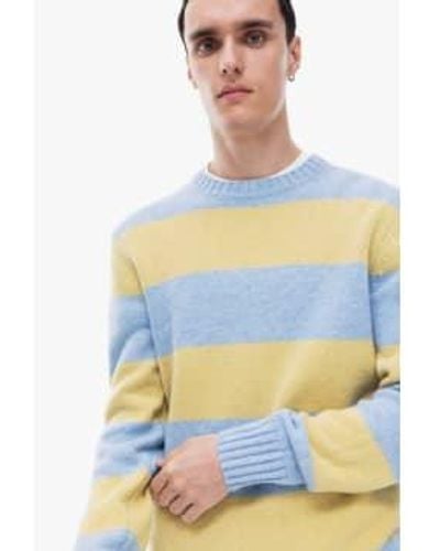 Castart Poppelino Sweater With Stripes M - Blue