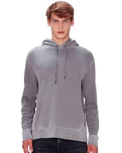 7 For All Mankind And Grey Mineral Dye Hoodie Xxl