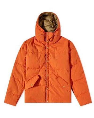 Holubar Crinkle Cropped Puffer Jacket - Arancione