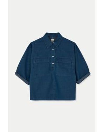 Mads Nørgaard Sargasso Soft Denim Hera Shirt / 34 - Blue