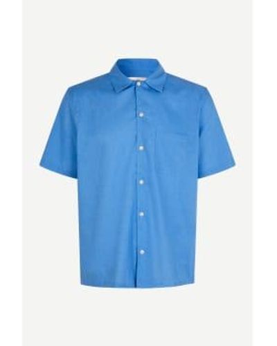 Samsøe & Samsøe Super Sonic 6971 Avan Jf Shirt S - Blue