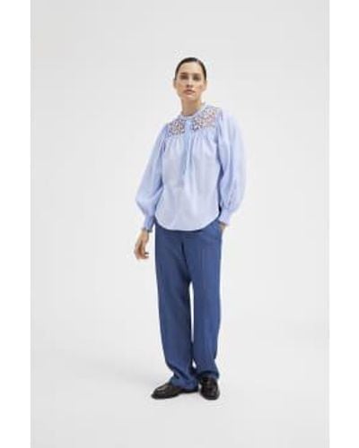 GUSTAV Mira Soft Shirt - Blu