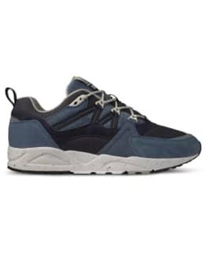 Karhu Trainers Fusion 2.0 China / India Ink Suede Leather - Blue