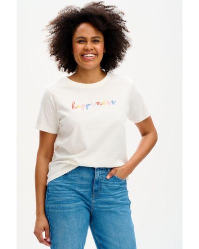 Sugarhill Maggie T-shirt bonheur - Blanc