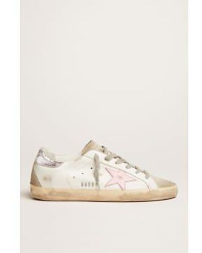 Golden Goose Zapatillas estilizadas para hombres y mujeres - Blanco