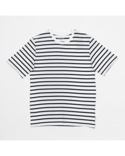 Jack & Jones Basic Striped T-shirt - Blue