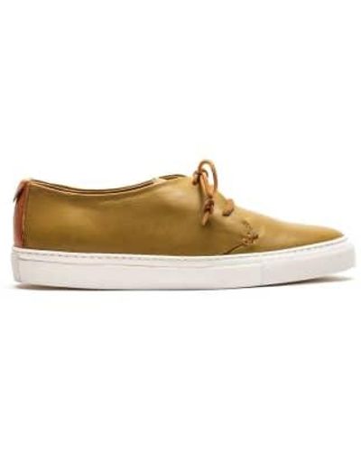 Tracey Neuls Karl Tomatillo Or Leather Sneakers - Verde