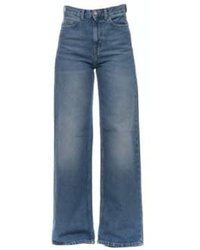 Carhartt Jeans For Woman I030497 Dark - Blu