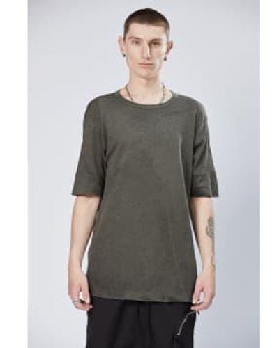 Thom Krom M ts 779 t-shirt grün - Grau