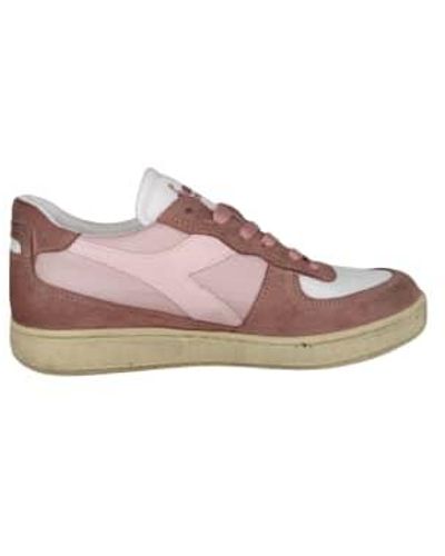 Diadora Shoes Mi Basket Low 39 - Pink