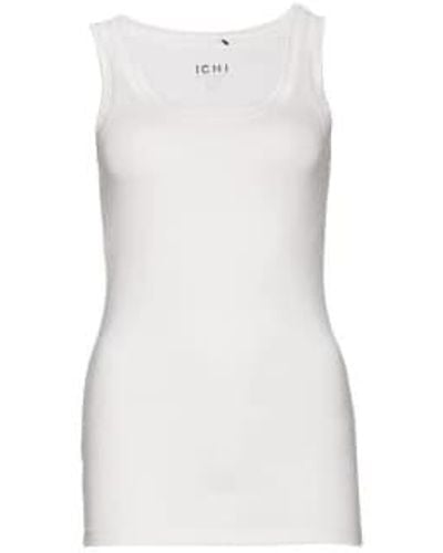 Ichi Vest Top - White