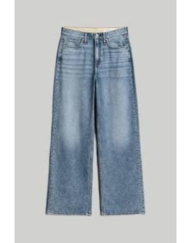 Rag & Bone Jeans pierna ancha peso pluma - Azul