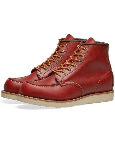 Red Wing 8875 Heritage Work 6" Irish Setter Moc Toe Boot Oro-russet Portage - Multicolor