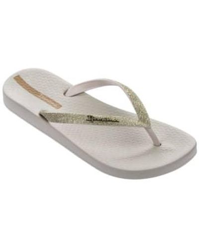 Ipanema Anatomique Lolita Glitter Ivoire Flipflop - Gris