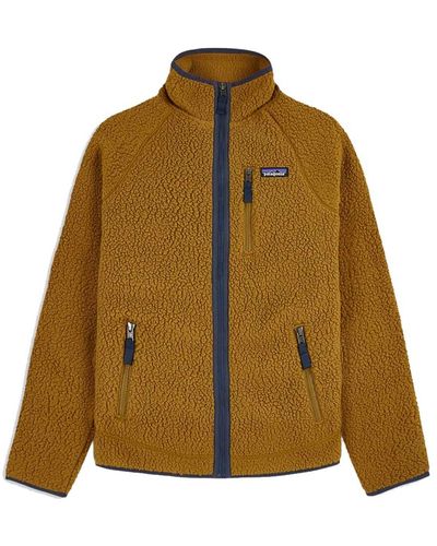 Patagonia Ms Retro Pile Jacket Bear Brown - Multicolore