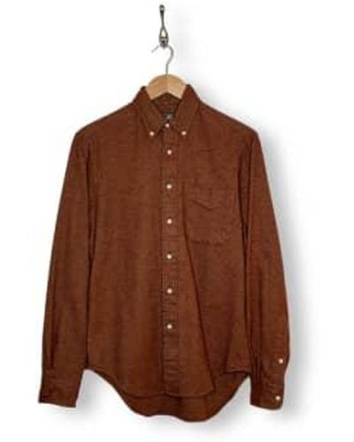 Gitman Vintage Vintage Flannel Rust - Marrone