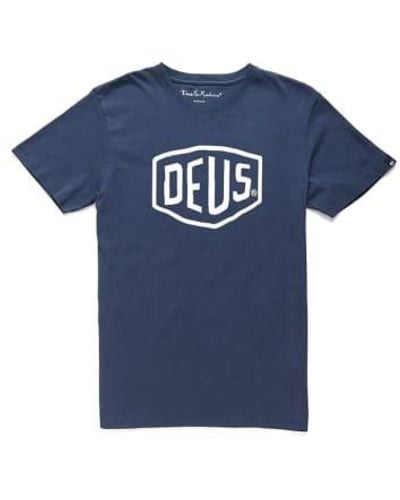 Deus Ex Machina Shield T-shirt - Blue