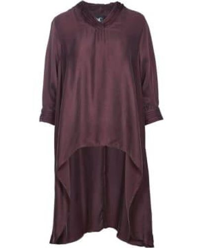 NÜ Fig Amra Long Tunic Xs - Purple