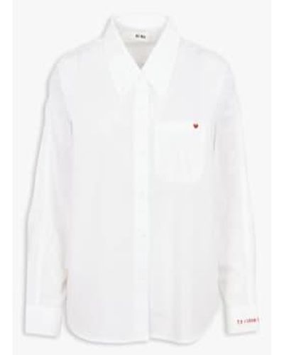 Reiko Caleb shirt - Blanc