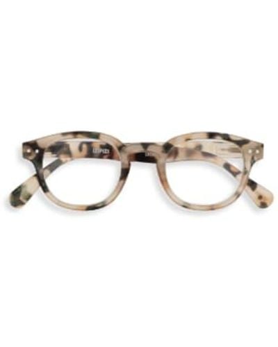 Izipizi C Light Tortoise Reading Glasses 1 + /brown/white