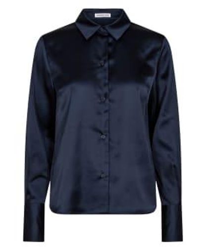 Designers Remix Lisbon Shirt Recycled Polyester - Blue