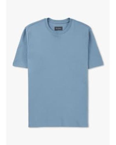 Oliver Sweeney Camiseta algodón palmela mens en azul mezclilla